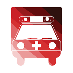 Image showing Ambulance car icon