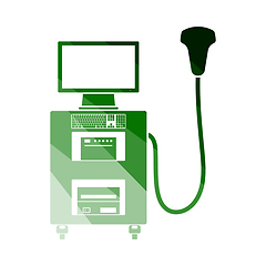 Image showing Ultrasound Diagnostic Machine Icon