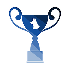 Image showing Dog Prize Cup Icon