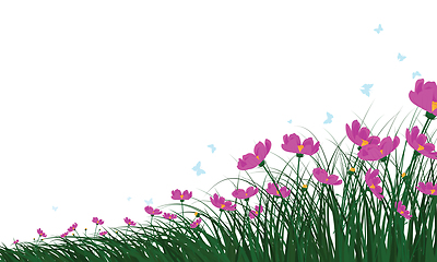 Image showing Meadow color background