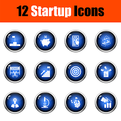 Image showing Set of 12 Startup Icons