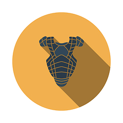 Image showing Baseball Chest Protector Icon