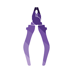 Image showing Pliers tool icon