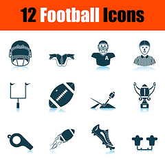 Image showing Football Icon Set