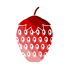 Image showing Icon Of Strawberry