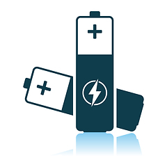 Image showing Electric Battery Icon