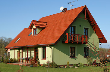 Image showing New house