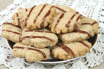 Image showing Nut cookies