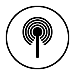 Image showing Radio Antenna Icon