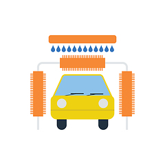 Image showing Car wash icon