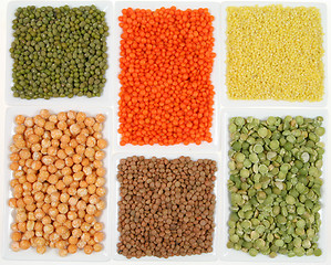 Image showing Cereals and legumes