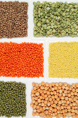 Image showing Beans and peas