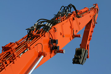 Image showing Excavator arm