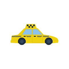 Image showing Taxi car icon