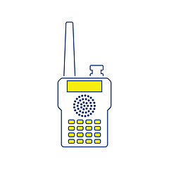 Image showing Portable radio icon