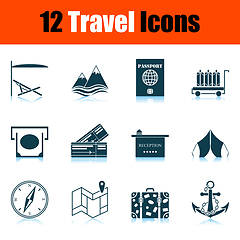 Image showing Travel Icon Set