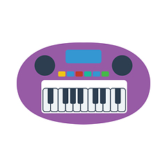 Image showing Synthesizer toy icon