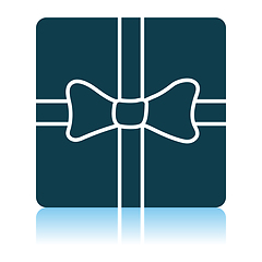 Image showing Gift Box With Ribbon Icon