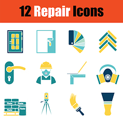 Image showing Set of repair icons