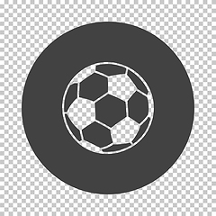 Image showing Soccer ball icon