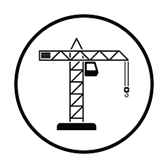 Image showing Icon of crane