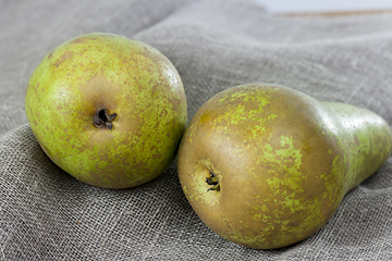 Image showing fresh green pears