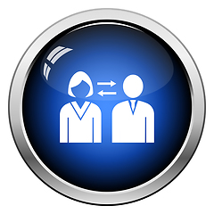 Image showing Corporate Interaction Icon