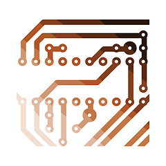 Image showing Circuit board icon