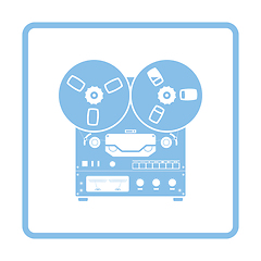 Image showing Reel tape recorder icon