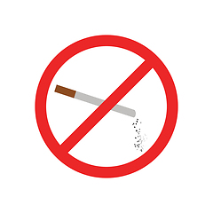 Image showing No smoking icon