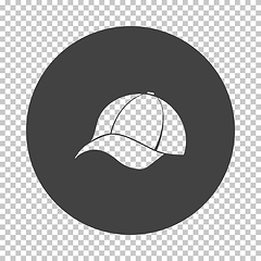 Image showing Baseball cap icon