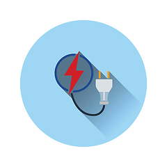 Image showing Electric plug icon