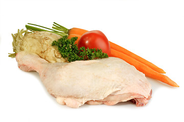 Image showing Chicken leg_4