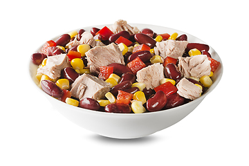 Image showing Tuna mexican corn salad