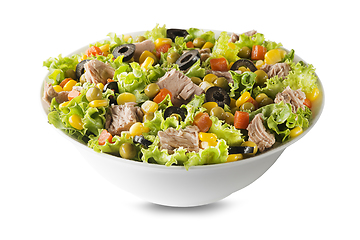 Image showing Tuna corn salad