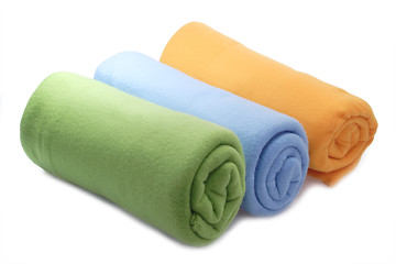 Image showing Three blankets