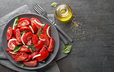 Image showing Tomato salad