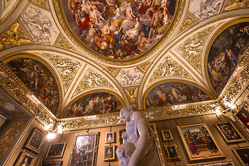 Image showing interiors of Palazzo Pitti, Florence, Italy