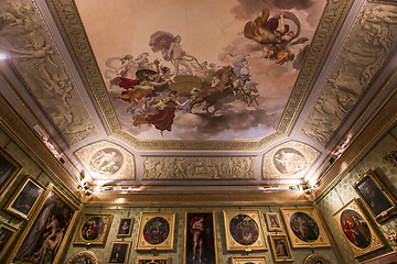 Image showing interiors of Palazzo Pitti, Florence, Italy