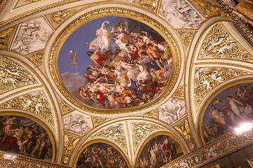 Image showing interiors of Palazzo Pitti, Florence, Italy