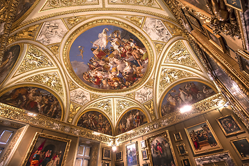 Image showing interiors of Palazzo Pitti, Florence, Italy