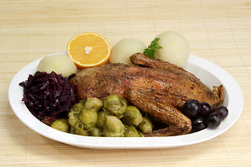 Image showing Duck dinner_5