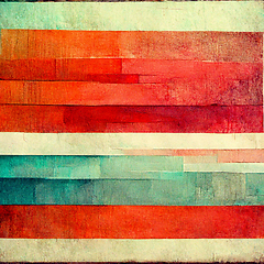 Image showing Artistic abstract artwork, textures lines stripe pattern design