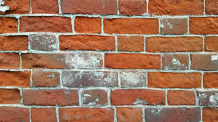 Image showing Texture of old brick wall