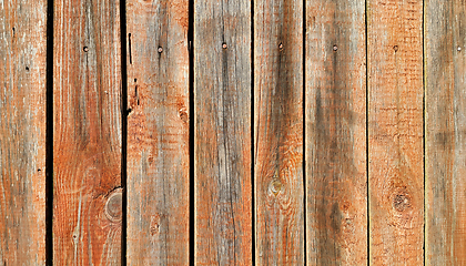 Image showing Texture of weathered wooden wall 