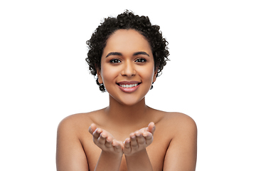 Image showing portrait of young african american woman