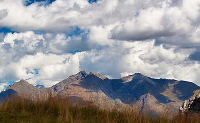 Image showing South Tyrolean Alps in autumn