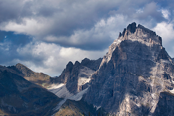 Image showing South Tyrolean Alps in autumn