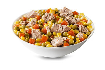 Image showing Tuna mexican corn salad