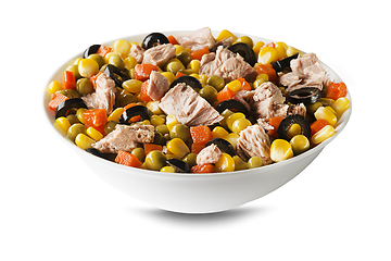 Image showing Tuna corn salad